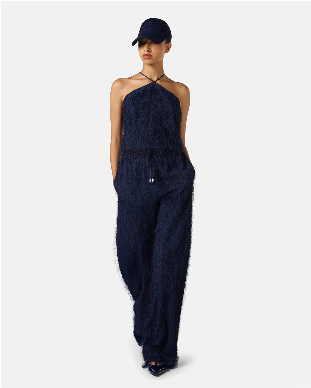 Top Fluff Top Azul | Top Versátil e Elegante