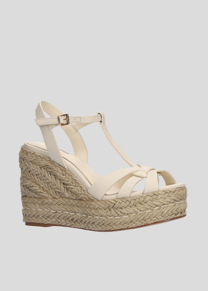 Sandálias de plataforma Aria Wedges 95 - Lola Cruz