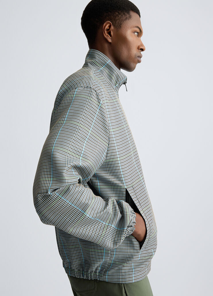 Glen Plaid Jacket | Aqua Del Doq