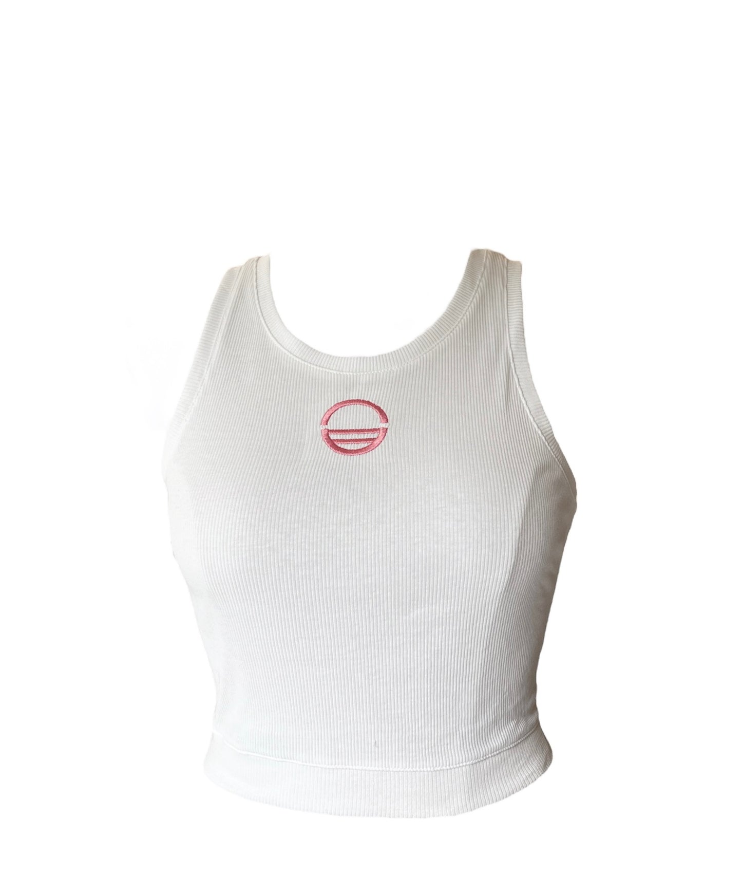 Crop top logo Aqua del Doq