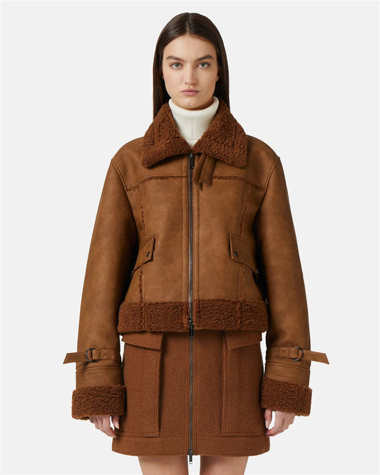 Shearling Jacket Iceberg