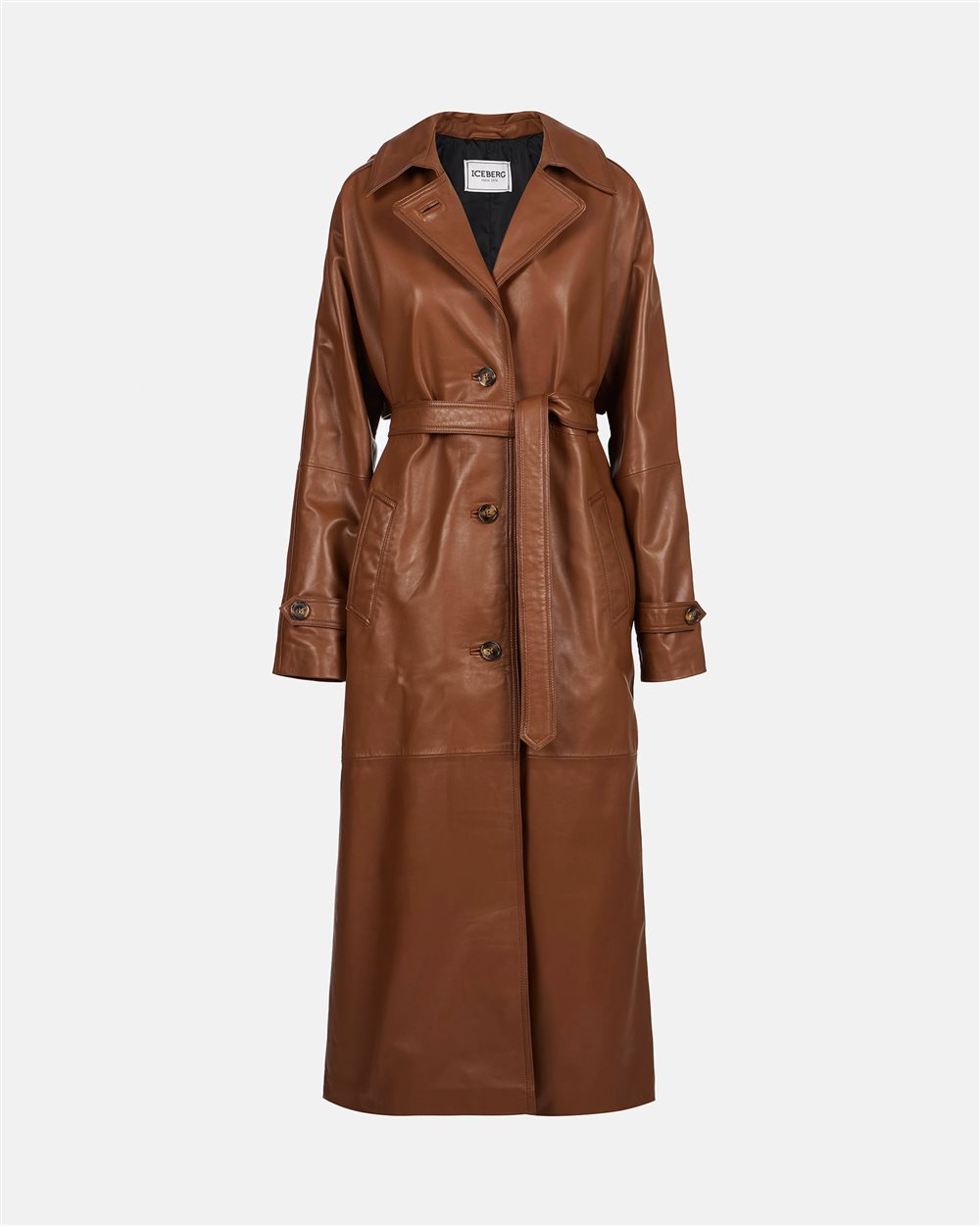 Long Leather Coat