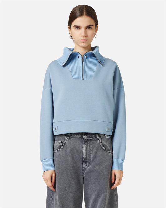 Cropped Sweatshirt Iceberg