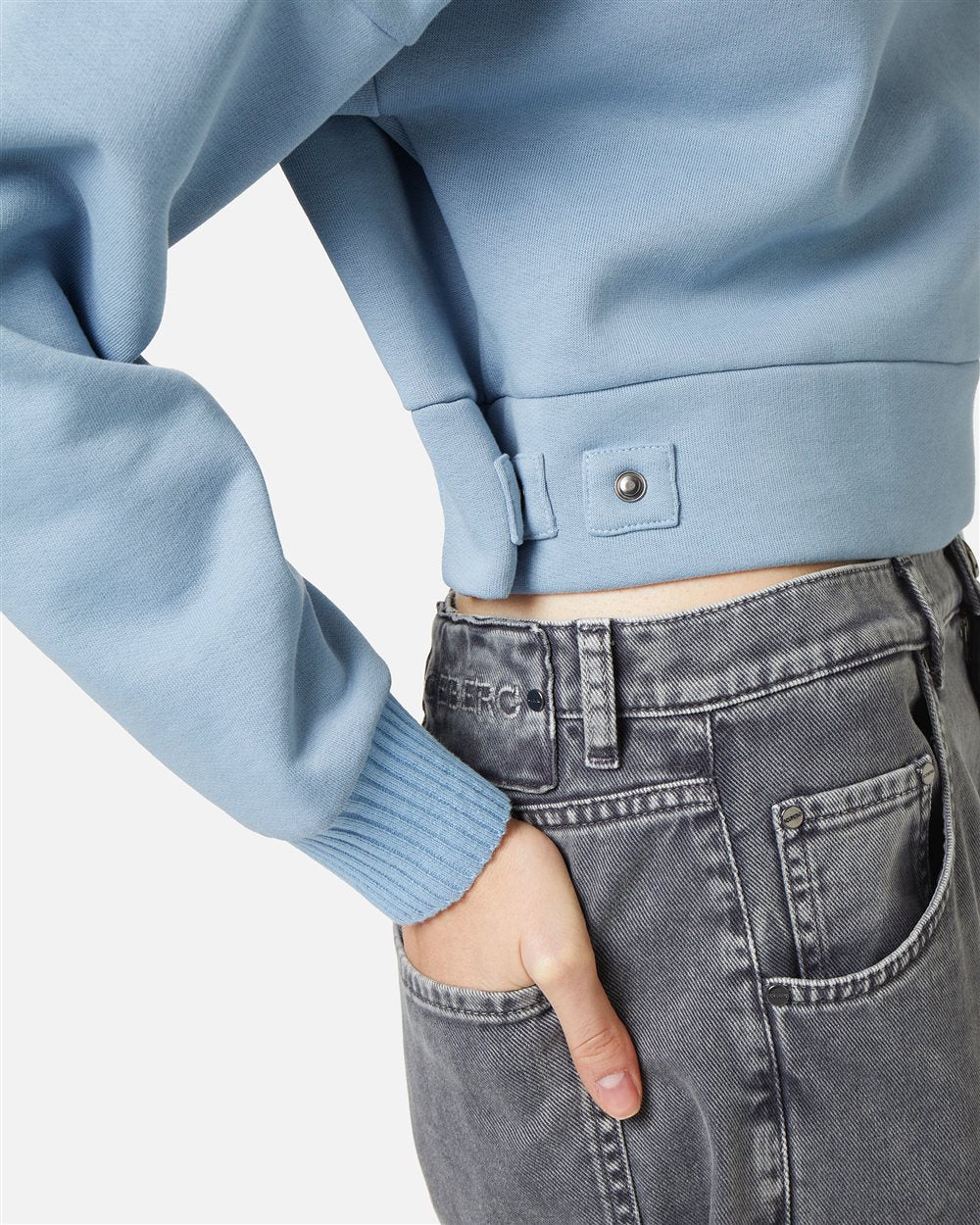 Cropped Sweatshirt Iceberg