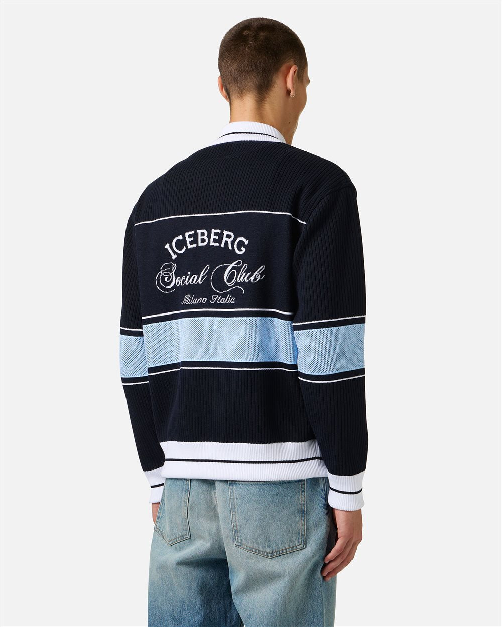 Jacquard-knit Iceberg