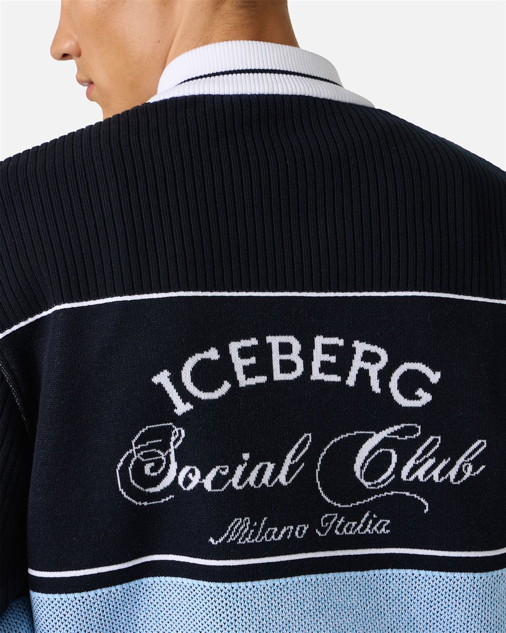 Jacquard-knit Iceberg