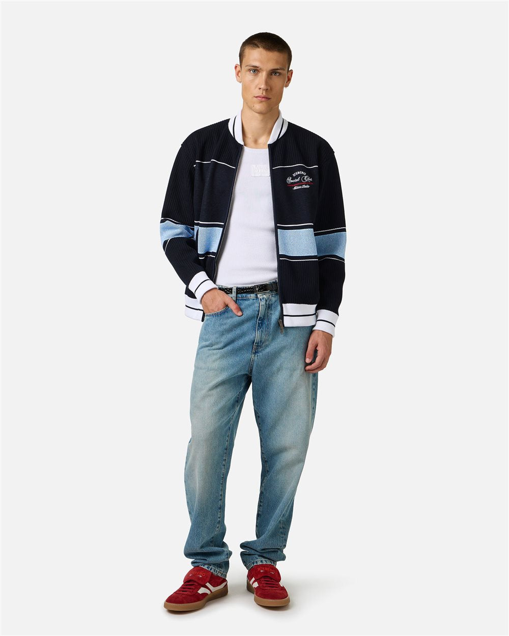 Jacquard-knit Iceberg