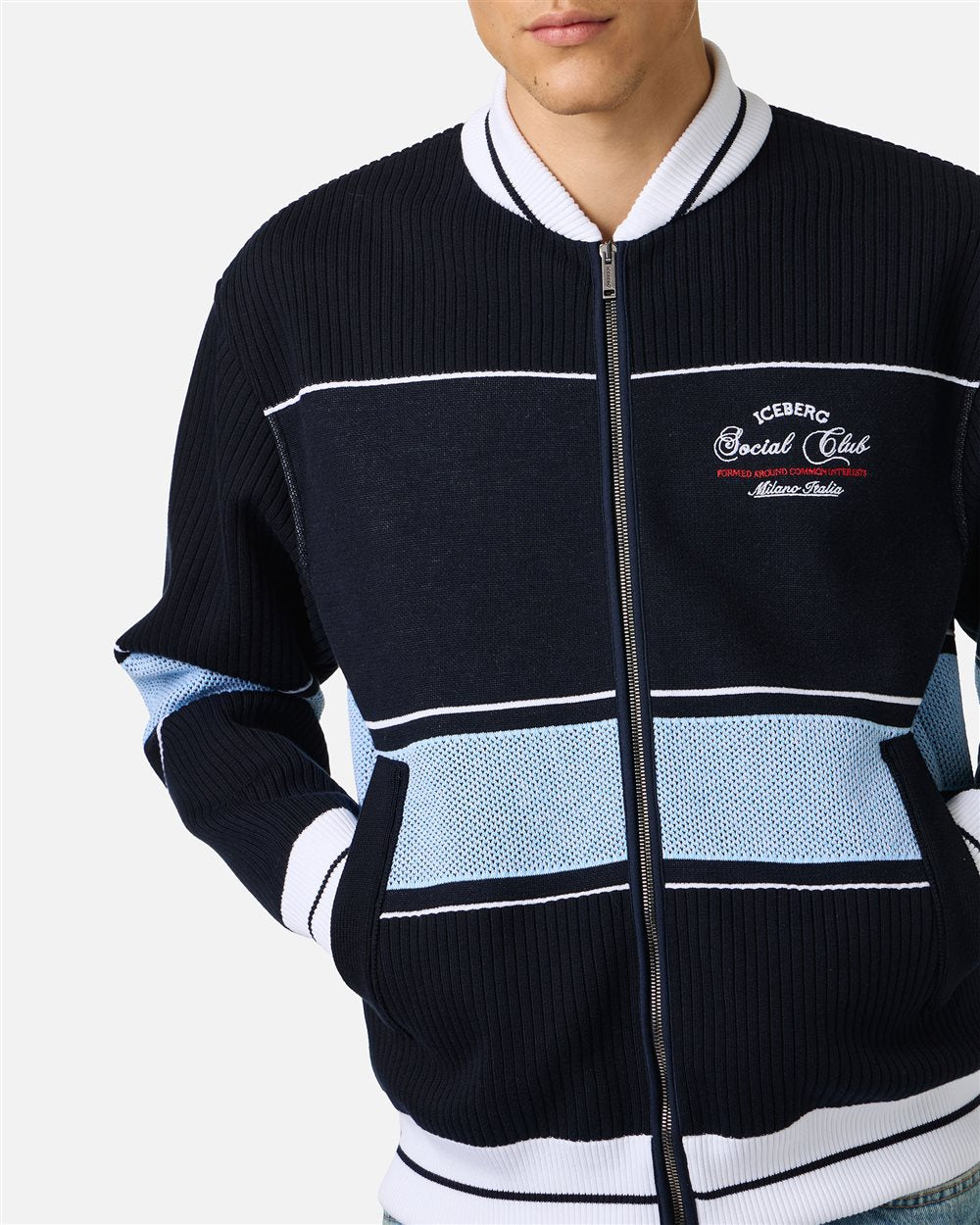 Jacquard-knit Iceberg