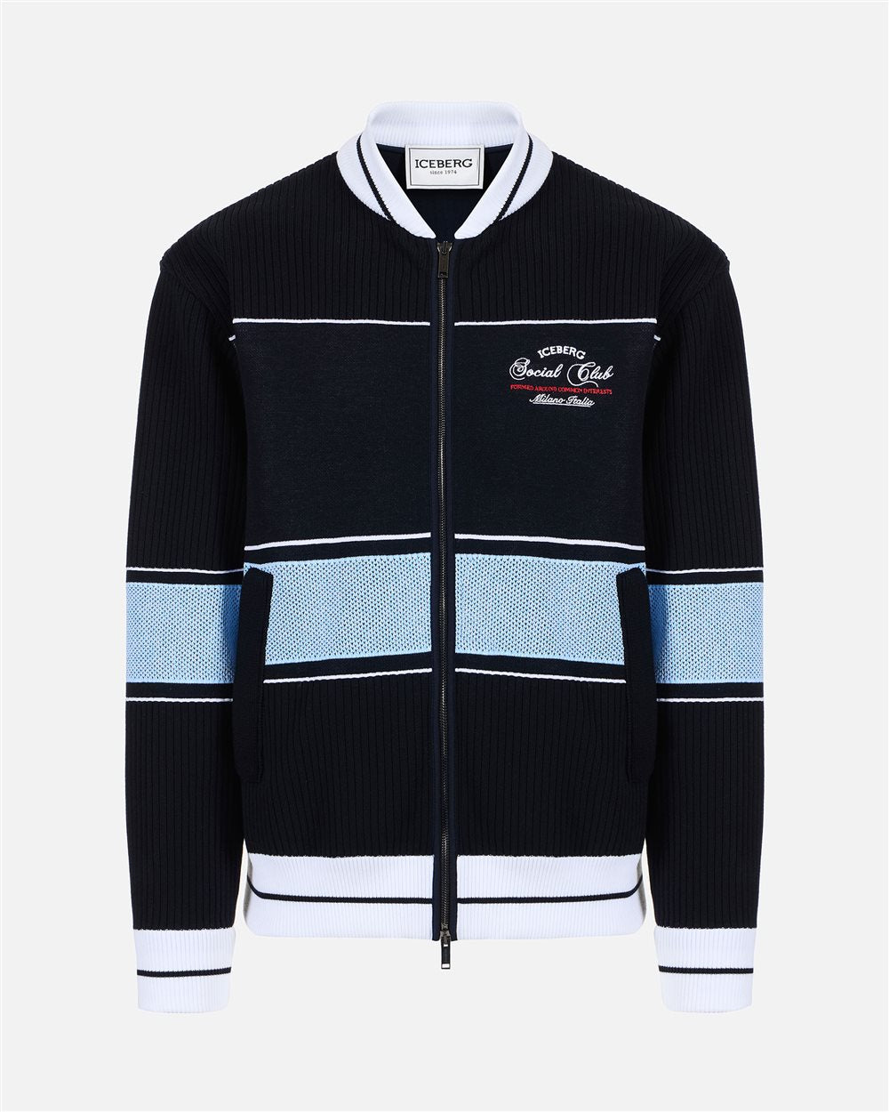 Jacquard-knit Iceberg