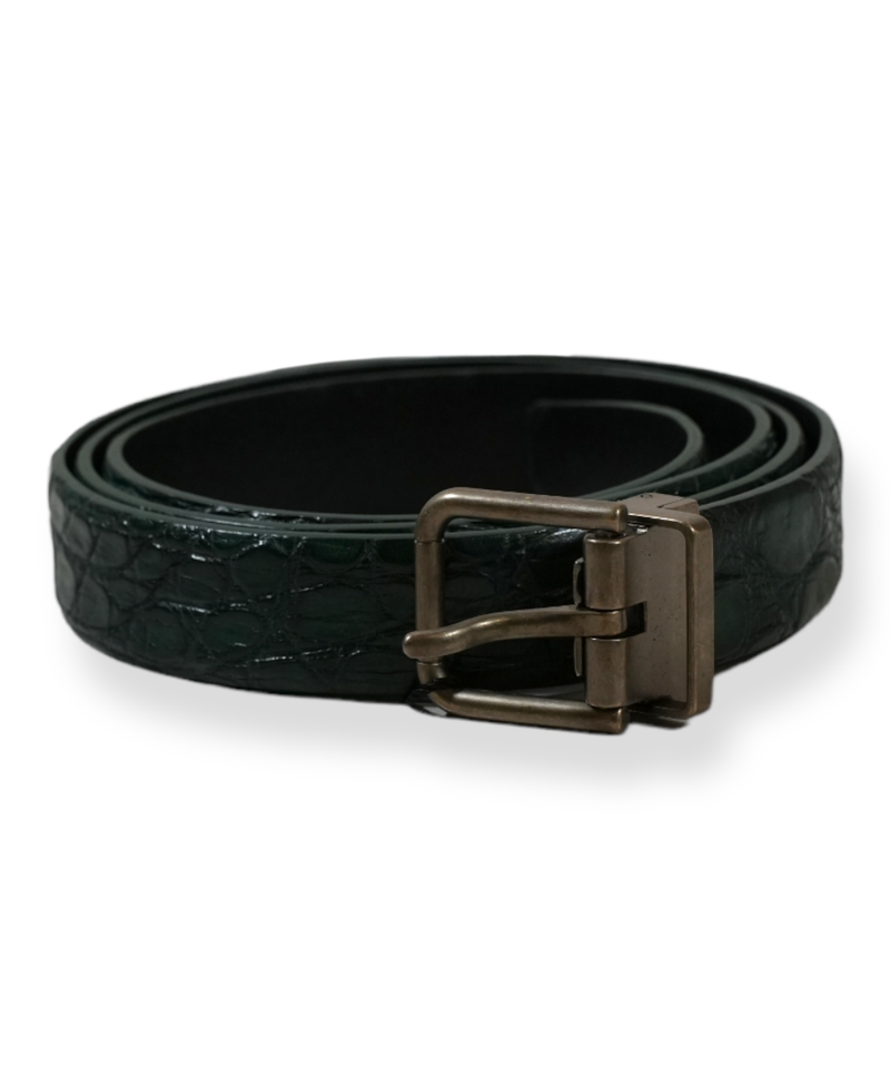 Cinto Green Croco