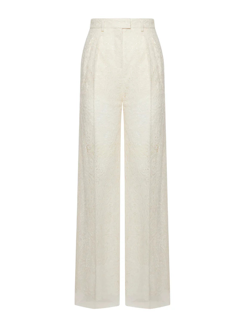 Wide-leg trousers