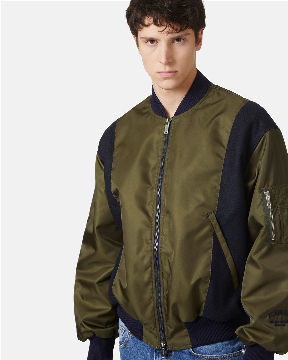 Nylon Bomber Jacket