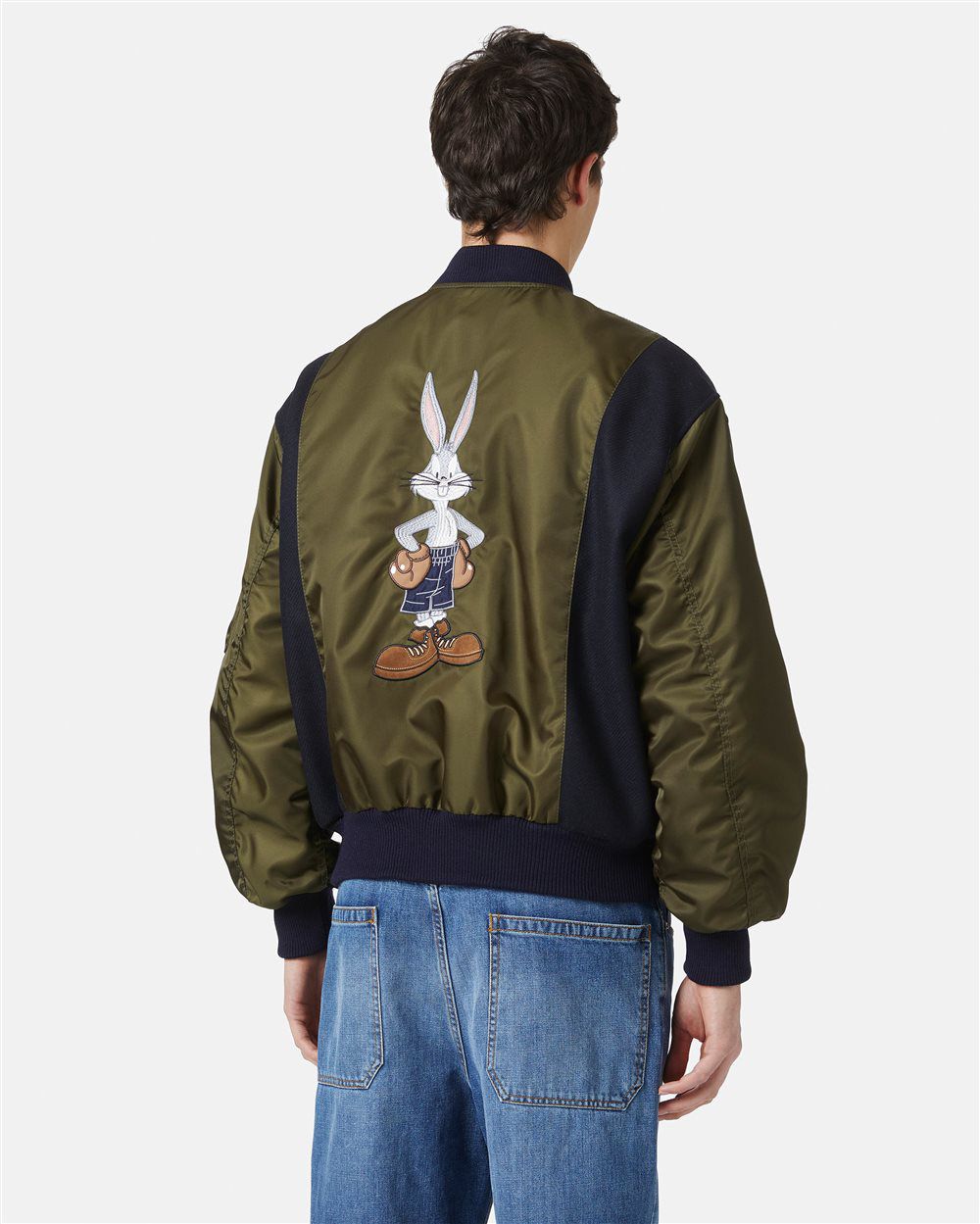 Nylon Bomber Jacket