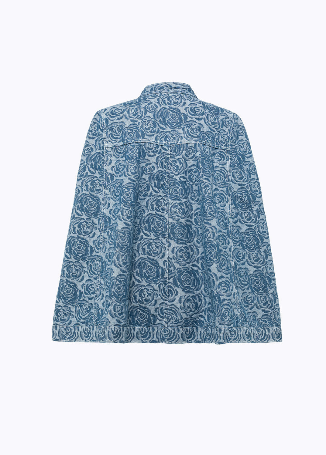 Capa Jacquard Rose Print