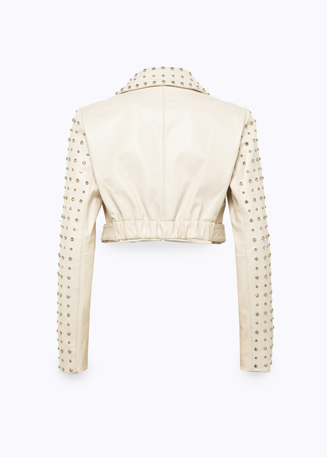Cropped Biker Jacket