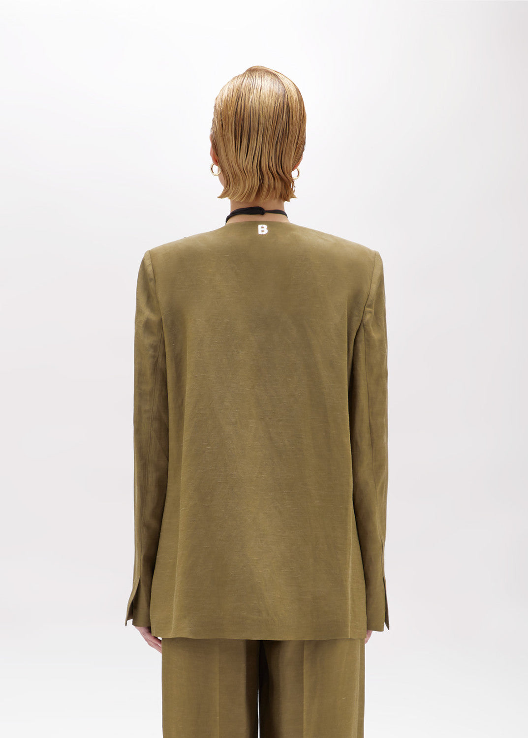 Linen Oversized Blazer
