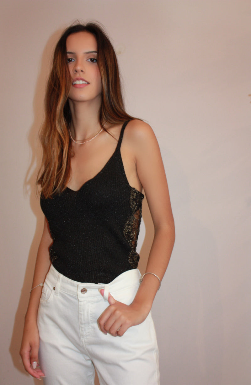Top Maglia lurex