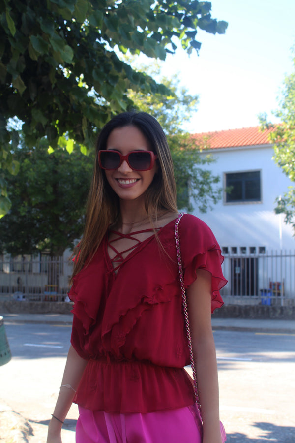 Blusa Feel Rouge