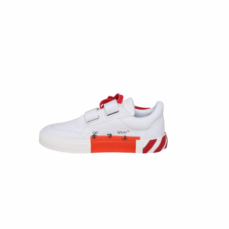 Ténis Low strap vulcanized canvas Off-white