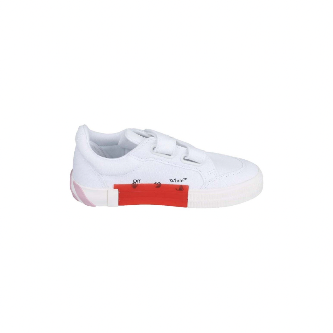 Ténis Low strap vulcanized canvas Off-white