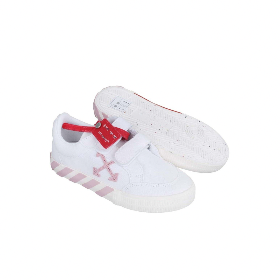 Ténis Low strap vulcanized canvas Off-white