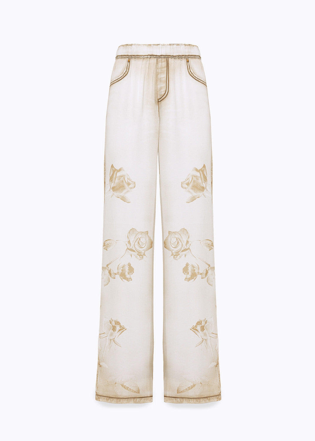 Calças de Cetim Palazzo Pants | Conforto e Elegância