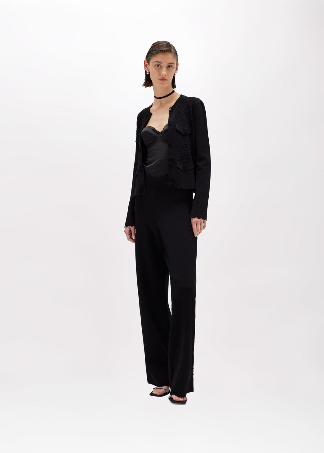 Jacquard Pants