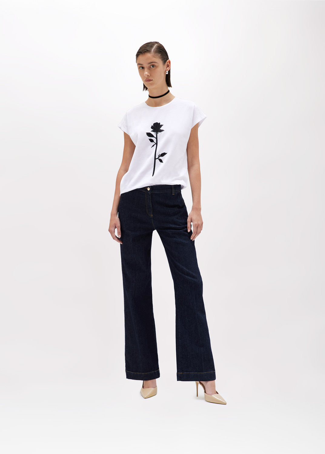 T-shirt Rose