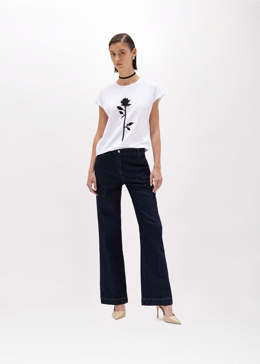 T-shirt Rose