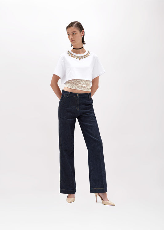 Cropped T-shirt
