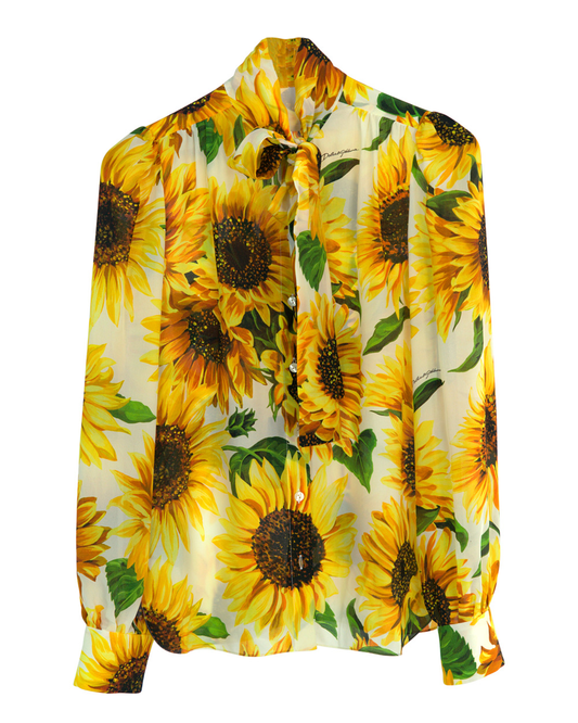 Blusa Girasoli Fdo Panna