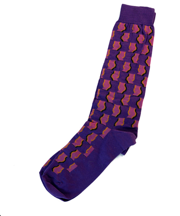 Meia Purple